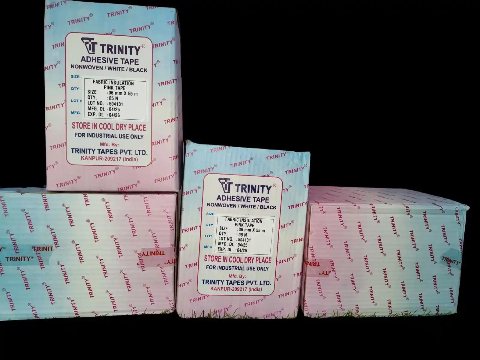 Pink Tape and Glass Tape for Electrical Insulation